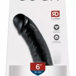 6' Realistic Black King Cock Dildo By King Cock - Pipedream -Sextoys Voor Hem Verkoop 05444770000 dildo 1