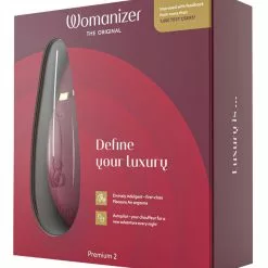 Womanizer Pulsator 'Premium 2' Drukgolf Stimulator Met 14 Intensiteiten