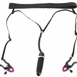 Bad Kitty Schaamlippen Spreider String Met Vibrator