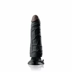 Real Feel Deluxe Nr. 3 - 7' Zwarte Dildo By Pipedream