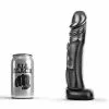 All Black Dildo's All Black 22 Cm - Ø 45 Mm Realistische Dildo - AB 02 -Sextoys Voor Hem Verkoop all black