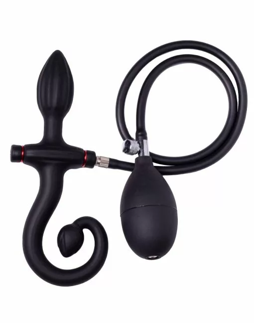 Opblaasbare Anaalplug Met Handvat En Pomp Van Rimba -Sextoys Voor Hem Verkoop rimba latex play aufblasbarer analplug mit griff und pumpe schwarz 1 1 1
