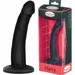MALESATION Harry Siliconen Dildo Zwart